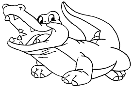 More free printable animal coloring pages and sheets can be found in the animal color page gallery. Crocodile Coloring Pages Crocodile Printable Printable Coloring4free Coloring4free Com