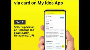 Choose the biller you want to make the payment to. Recharge With Debit Card Via My Idea App Youtube