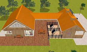 leben mit pferden unter einem dach mit dem skandwood horsehouse pferdeunterstand wohnen mit pferden pferdestalle