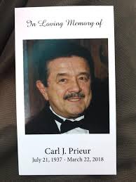 ESGR has lost another former member..Carl D. Lindy. The funeral home  involved is the Burton Westlake Home
