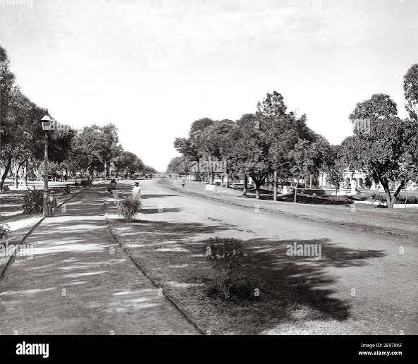 Late 19th century photograph - The Mall, Simla, Shimla, India Stock Photo - Alamy