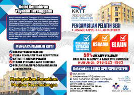 Jawatan kosong terkinikerajaankerja kosong kerajaan. Brosur Kkyt Kolej Kemahiran Yayasan Terengganu