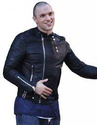 Deadpool Ed Skrein Leather Jacket Celebrities Leather Jacket Deadpool Jacket Leather Jacket Style