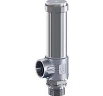 Soupape de sûreté - série 2400 - inox - modèle étanche au gaz - 1/4"-1" -  0,2-70 bar
