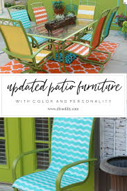 How To Update Your Tired Patio Furniture Diva Of Diy Patio Furniture Makeover Painted Patio Painting Patio Furniture