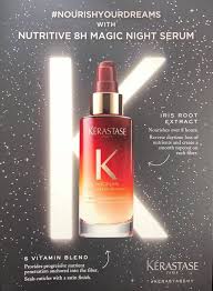 Hair progressively absorbs the nutrients of the nourishing serum through the night to reverse daytime depletion. Kerastase Nutritive 8h Magic Night Super Cut Aa Studio Facebook