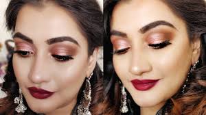 While the red lip may go perfectly with your dress, bypass it and go with something more neutral, like ysl rouge pur couture glossy stain pop water 208 wet nude. Easy Makeup Tutorial For Wedding Guest Saubhaya Makeup