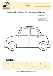 Kumpulan download buku mewarnai anak paud, sketsa mewarnai anak tk mobil dan beberapa buku mewarnai gambar anggota keluarga besar merupakan sesuatu yang sangat penting yang dilakukan untuk anak usia dini baik itu anak paud, tk. Menebalkan Huruf M Dan Mewarnai Gambar Mobil