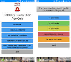 Have fun making trivia questions about swimming and swimmers. Celebrity Guess Their Age Quiz Apk Download Latest Android Version Com Aztrivia Celebrity Age Quiz