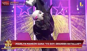Yo soy 06 de marzo del 2021. Marilyn Manson Se Consagra Como El Ganador De Yo Soy Grandes Batallas La Republica