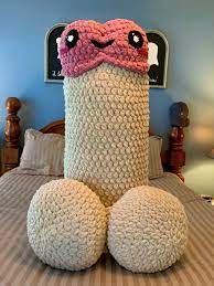 Giant Richard Body Pillow Made to Order Crochet Penis Pillow - Etsy Israel