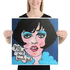 Margo Channing Art Print Bette Davis All About Eve Fasten Your Seatbelts  Marilyn Monroe Anne Baxter Harrington Now Voyager Baby Jane Hudson