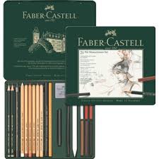 Coffret Pitt Monochrome Faber Castell Materiel De Dessin Les Arts Geant Des Beaux Arts