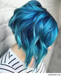 12 Of The Best Short Blue Hairstyles Hair Color Blue Mermaid Hair Color Blue Ombre Hair