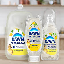 Dawn Free & Clear EZ-Squeeze Dish Soap, Unscented