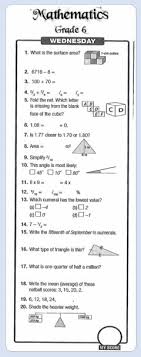 For year 6, maths reasoning questions are usually the toughest sats questions they encounter across the 6 ks2 sats papers. Mental Maths Worksheets And Exercises Math Grade Thumb526190205379086 Free Geometry Mental Math Worksheets Grade 6 Worksheet Pi Math Is Fun Math Quiz Questions For Grade 10 Multiplication Activity For Grade 2 Grade