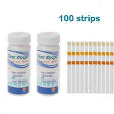 1 Bouteille Chlore Dip Test Bandes Tub Spa Piscine Ph Testeur Papier Pour Solde Ebay