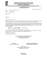 Ada surat undangan resmi dan tidak resmi dengan berbagai macam acara yang bisa dicontoh. Contoh Surat Undangan Rapat Himpunan Mahasiswa Edukasi Lif Co Id