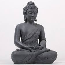 Xxl 50 Cm Riesige Deko Asien Garten Buddha Figur Statue Skulptur Feng Shui Neu Buddha Figur Statuen Buddha Deko