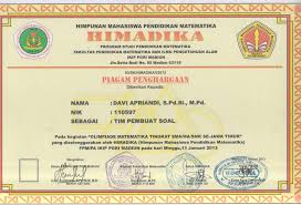 Contoh piagam penghargaan pengabdian guru. November 2015 Daviapr