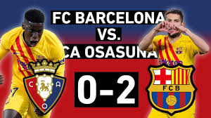 Buchen sie ihre fc barcelona vs osasuna tickets & reisen bei p1 travel. Barcelona Vs Osasuna 2 0 Jordi Alba And Ilaix Moriba Score Wonder Goals La Liga Match Review Onefootball