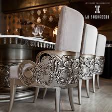 Design And Skill Taking Cue From Rich Craftsmanship In India La Sorogeeka Has Instilled Its Detail Ap Luxury Dining Room Home Decor Furniture Furniture Decor