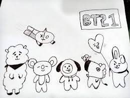 Cara menggambar dan mewarnai bt21 karakter line friends x btsmudah cepat dan sederhanagambarlah berbagai jenis karakter dari buku film komik kartun a. 94 Gambar Bts Mewarnai Hd Gambar Pixabay