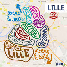 Comparez les horaires et tarifs de nombreux opérateurs et environ 17 trains partent de lille et arrivent à lyon chaque jour, et il est possible de trouver des. Top 15 Des Cartes De Villes Francaises Version Honnete Tout De Suite C Est Plus Clair Cartes De Ville Lille Carte Carte