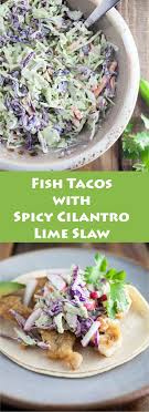 Ceviche peruano recipe best ceviche recipe corvina fish recipes panamanian food healthy dinner recipes cooking recipes top recipes shrimp ceviche gastronomia. These Fish Tacos With Spicy Cilantro Lime Slaw Are The Best They Re Fresh And Easy To Prepare This Fish Taco With Cab Slaw Recipes Recipes Cilantro Lime Slaw