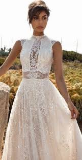 Find the perfect wedding dress for your big day. Image Result For Boho Wedding Dresses For Big Busted Women High Neck Lace Wedding Dress Wedding Dresses 2017 Wedding Dresses