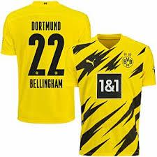 Die zeiten, in denen die trikots in der neuen saison erst im sommer vorgestellt werden, sind längst vorbei. Puma Borussia Dortmund Bellingham 22 Home Trikot 2020 2021