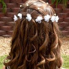 The hair is scissor cut nice and neat and will allow for growing. 50 First Communion Hairstyles Ideas Hair Motive Hair Motive