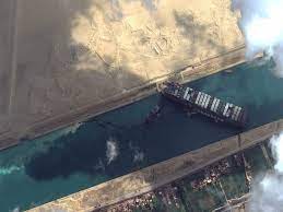 Egypt's suez canal is one of the world's most important waterways. 7lf9gblvaf1im
