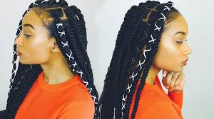 They are best suited for medium length hair and consist of different length strands that. Box Braids The Complete Styling Guide For Beginners Updated