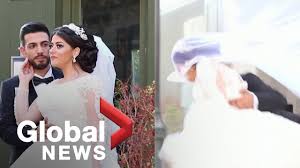 Beirut Explosion Moment Of Deadly Blast Captured In Second Wedding Photoshoot Youtube