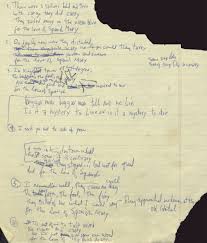 Exclusive Bob Dylan S Handwritten Lyrics For New Basement Tapes Song Spanish Mary Check Them Out Days Of The Crazy Wild