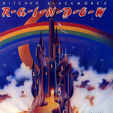 The most familiar type rainbow is produced when sunlight strikes raindrop s in front of a viewer at a precise angle (42 degrees). Ritchie Blackmore S Rainbow Wikipedia