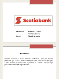 Scotiabank — banco de nueva escocia tipo servicio público fundación halifax … Portafofio Scotiabank Bancos Bancario
