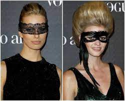Vogue Masquerade Ball Google Search Ball Hairstyles Masquerade Ball Celebrity Hairstyles