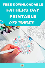 free printable fathers day cards to colour extraordinary chaos