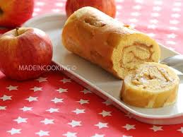 Roule Aux Pommes Et Au Caramel Au Beurre Sale Made In Cooking Alimentation Recette Cuisine