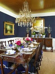 clip 青x金 白 ダイニング 豪華なダイニングルーム ダイニングルームのデザイン リビングダイニング 配置