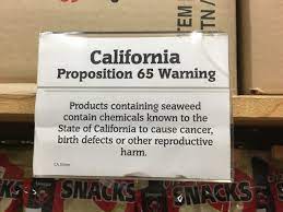 The state of california wanted to have the warning labels because of the numerous studies showing there is a likelihood the product causes cancer, she explains. What In The World Seaweed Causes Cancer Beyond The Creek