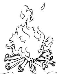 The Sweet Smell Of Success Or Woodsmoke Camping Coloring Pages Coloring Pages Fire Art