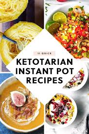 9 Quick Ketotarian Recipes You Can Make In The Instant Pot Pot Recipes Easy Healthy Recipes Diet Breakfast Recipes