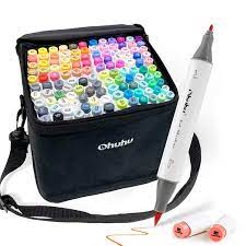 Replacement tips available in multiple sizes and styles! Ohuhu 120 Colors Dual Tips Alcohol Art Markers Brush Chisel