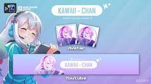 Oh my gosh this is too sweet! Anime Youtube Banner Template Kawaii Chan å¯çˆ±çš„å¦¹å¦¹çº±é›¾é…± Free Download Ordered Youtube