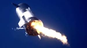 Spacex's starship flies, belly flops, and bursts into flames ]. Watch Spacex Launch And Hopefully Land Its Giant 10th Starship Prototype Today Live Science