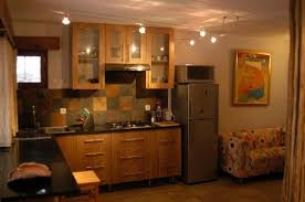 kitchenette of studio apartment