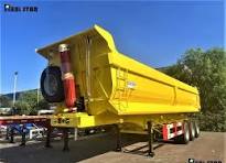 China 60 Tons Tri-Axle Transport 13 Ton Tipper Dump Semi ...